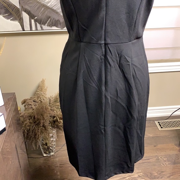 Black Ruffle Mini Dress - Picture 9 of 13